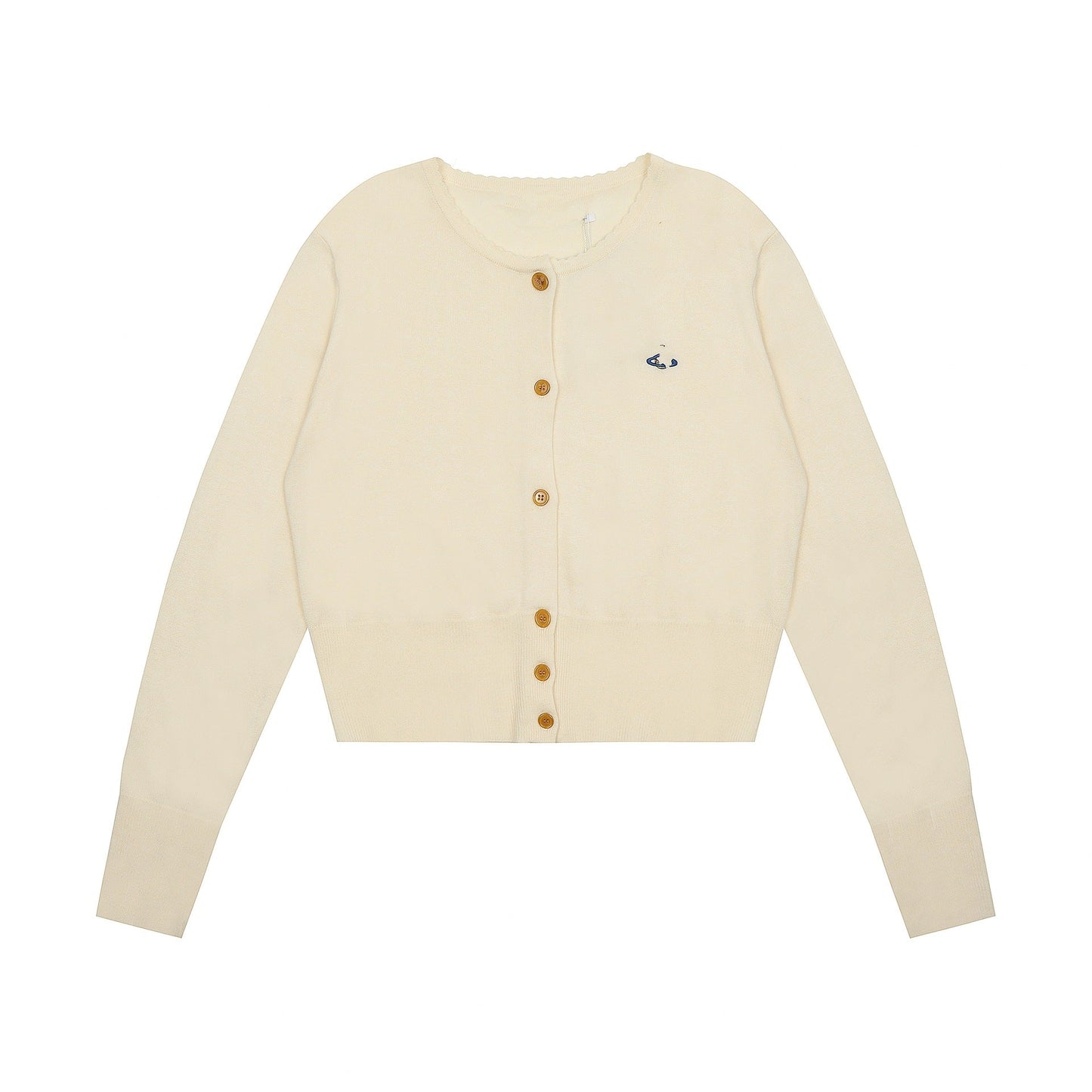 Color-block Cotton-Wool Cardigan