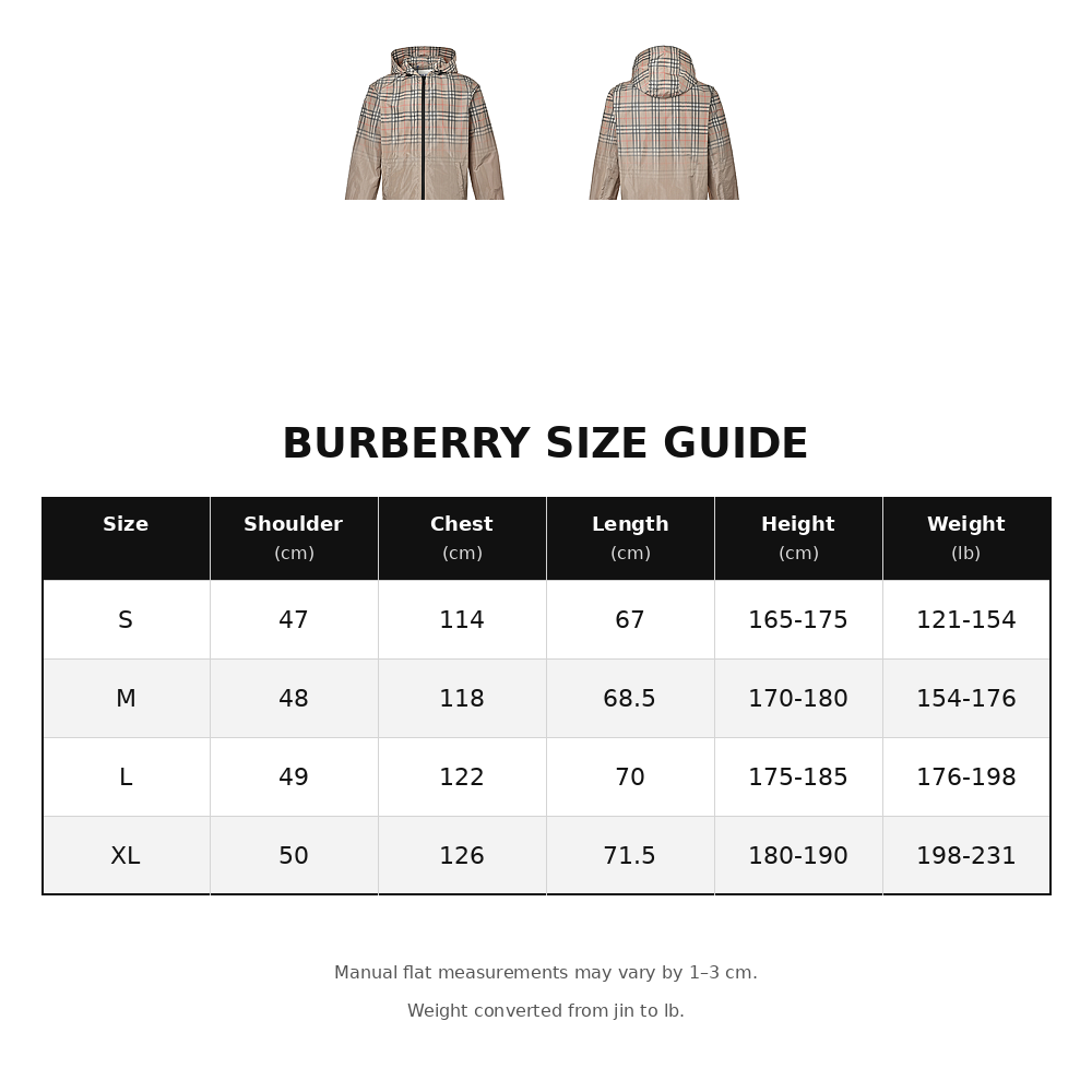 Burberry Plaid hooded jacket