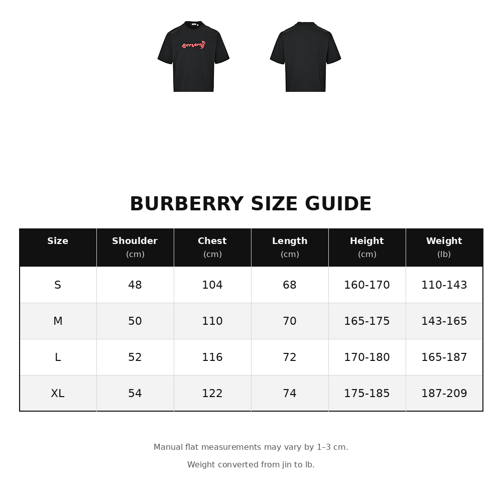 Burberry Embroidered Heart T-Shirt