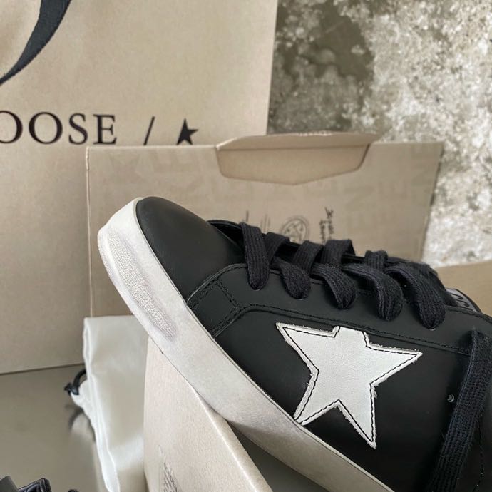Golden Goose Vintage Distressed Sneakers #160