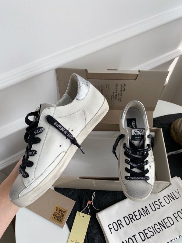 Golden Goose Vintage Distressed Sneakers #082