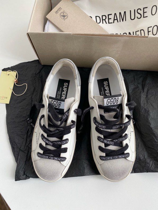 Golden Goose Vintage Distressed Sneakers #082