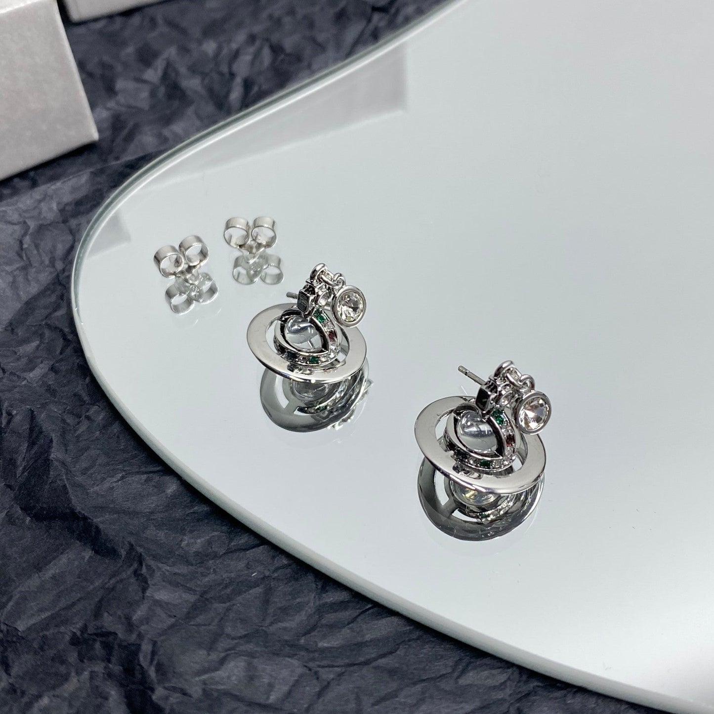 Crystal Planet Earrings