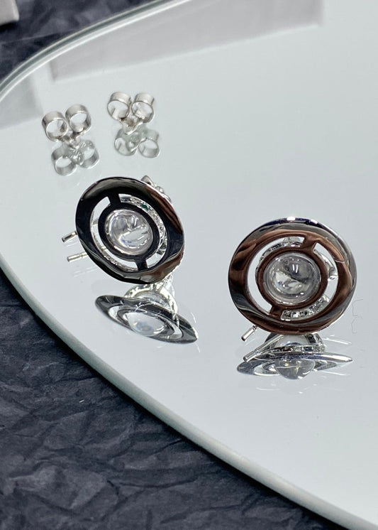 Crystal Planet Earrings