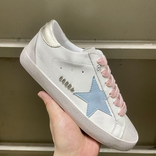 Golden Goose Vintage Distressed Sneakers #326