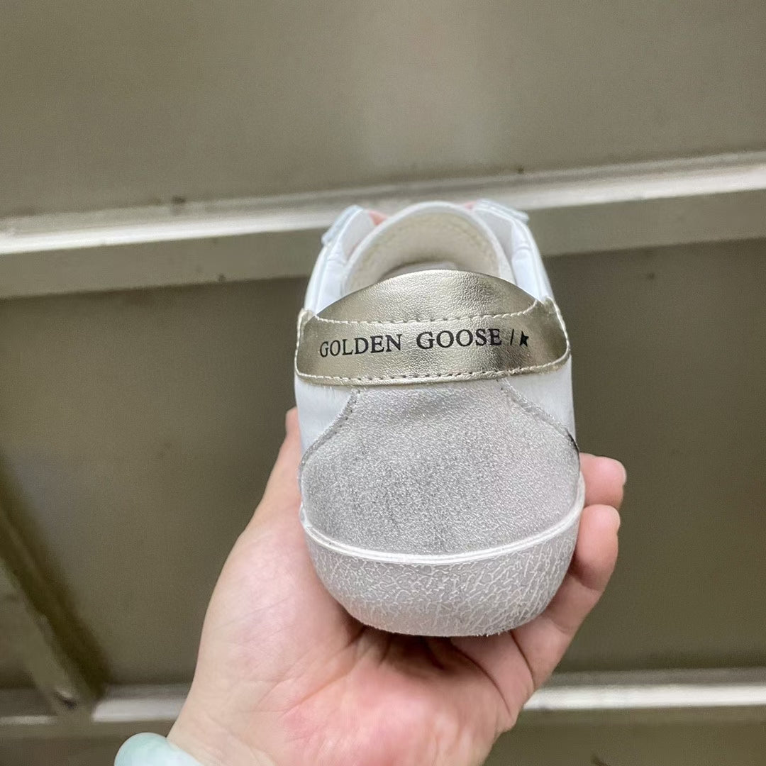 Golden Goose Vintage Distressed Sneakers #326