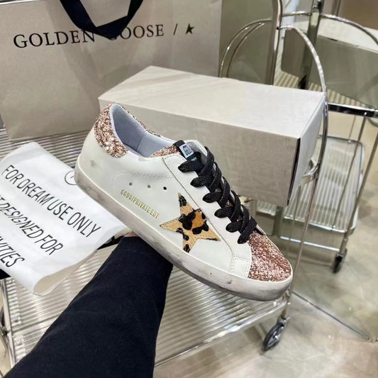 Golden Goose Vintage Distressed Sneakers #320