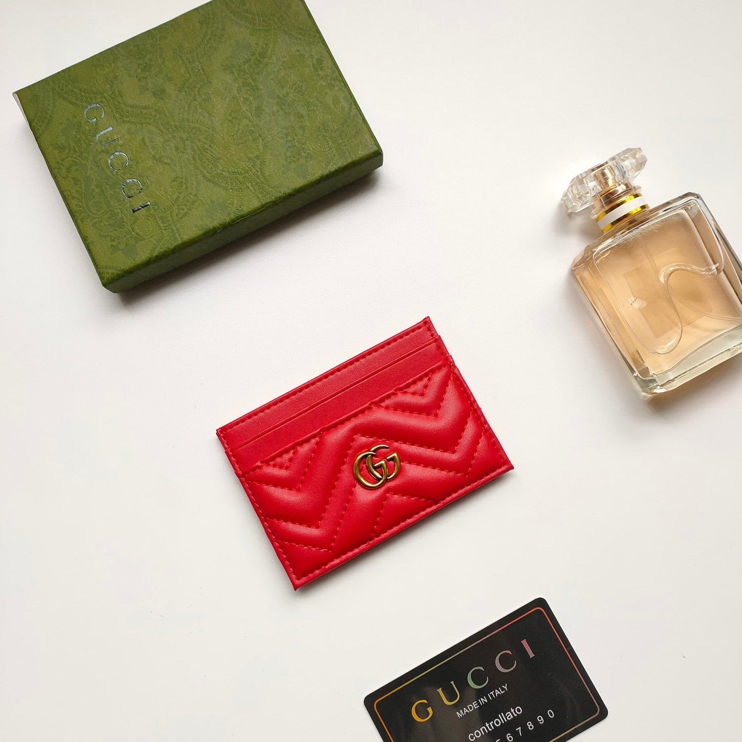 Gucci Leather Double G Fashion Accessory
