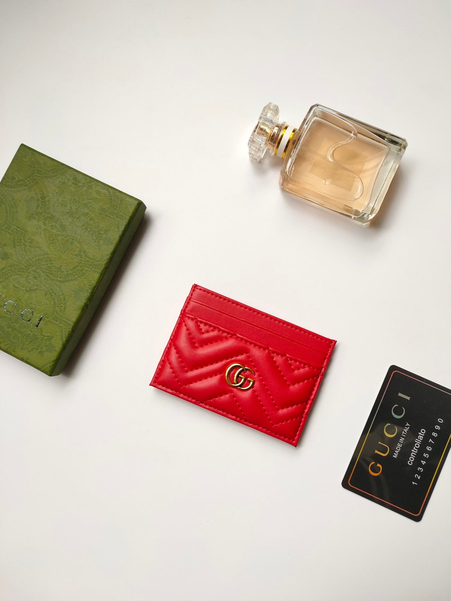 Gucci Leather Double G Fashion Accessory