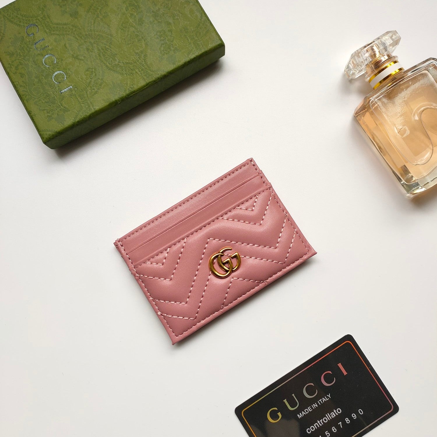 Gucci Leather Double G Fashion Accessory