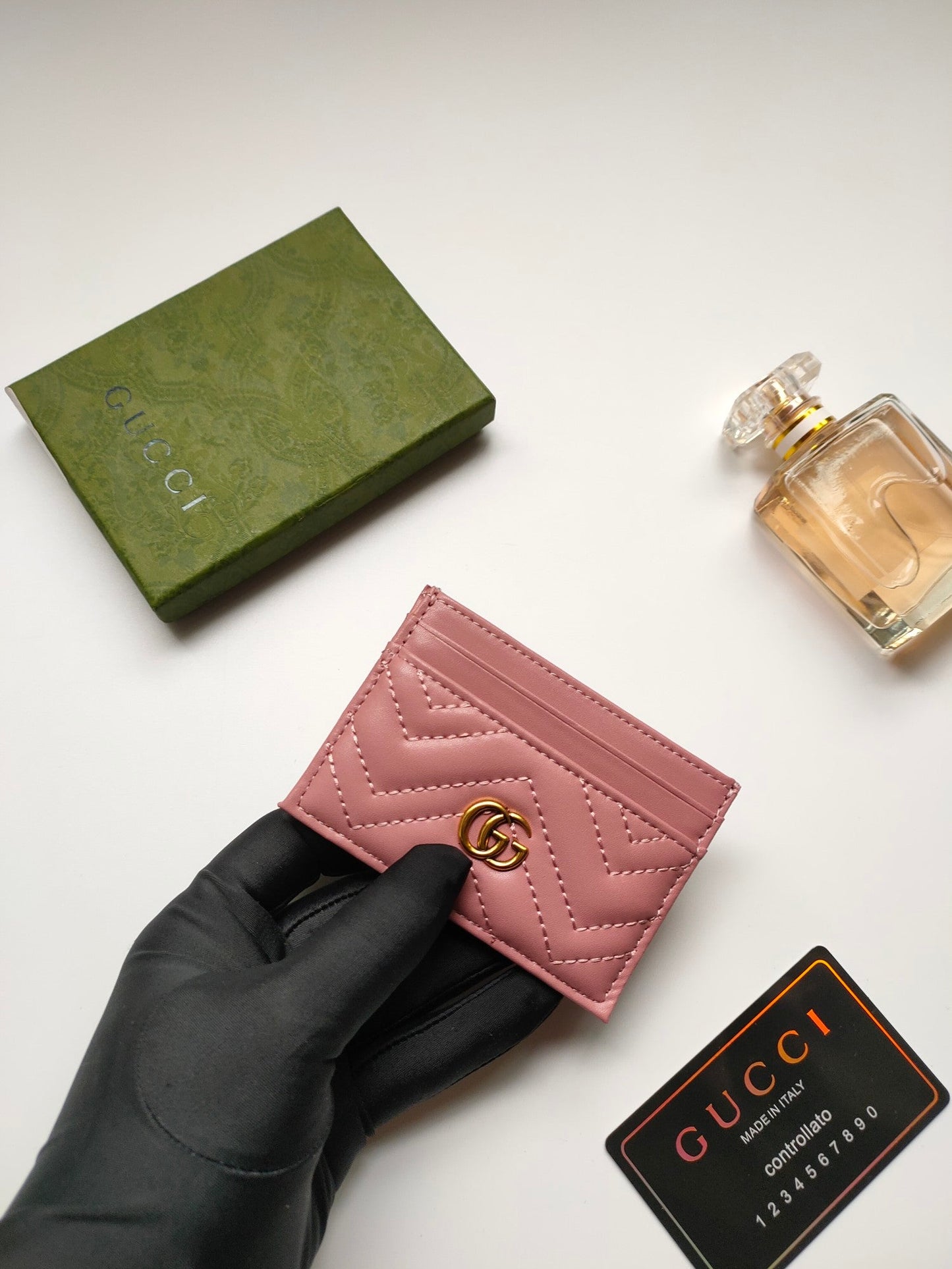 Gucci Leather Double G Fashion Accessory