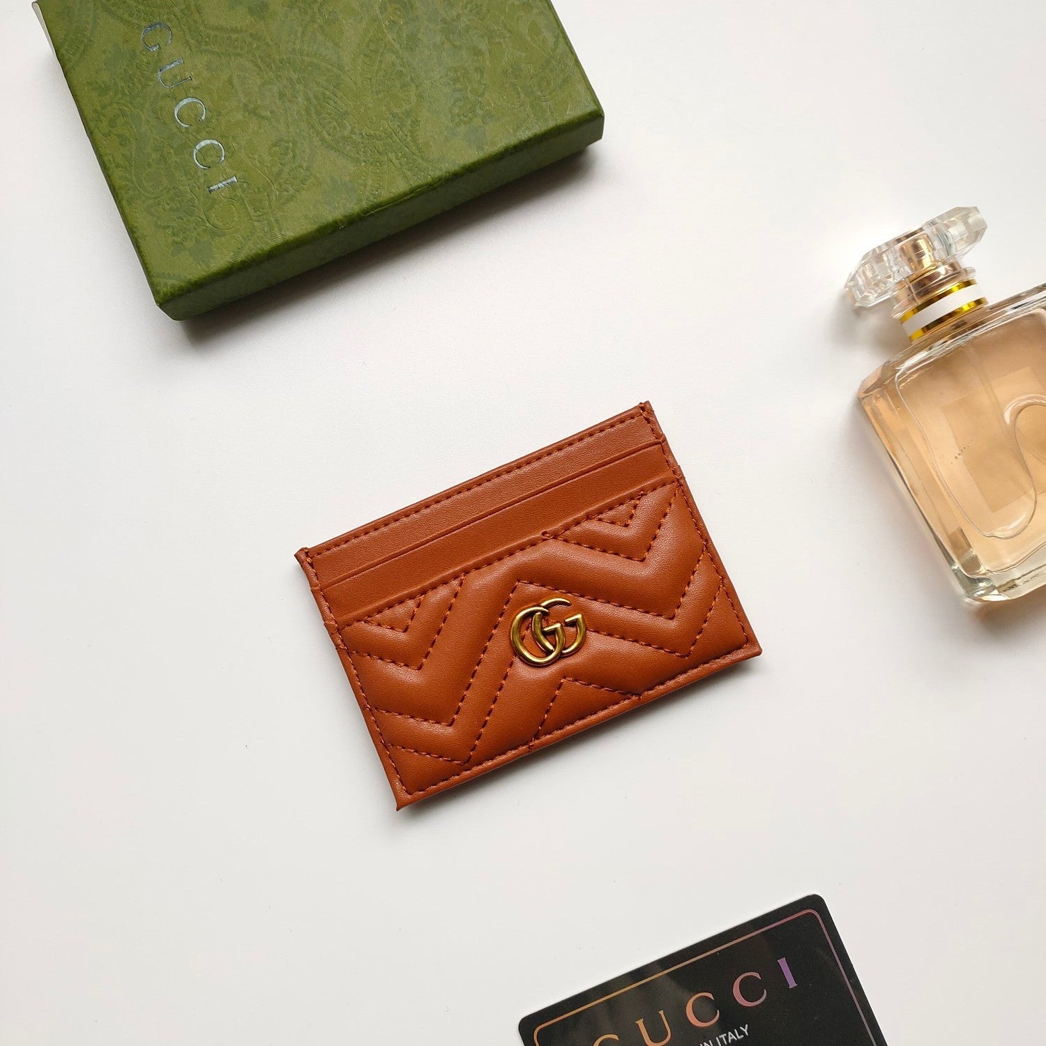 Gucci Leather Double G Fashion Accessory