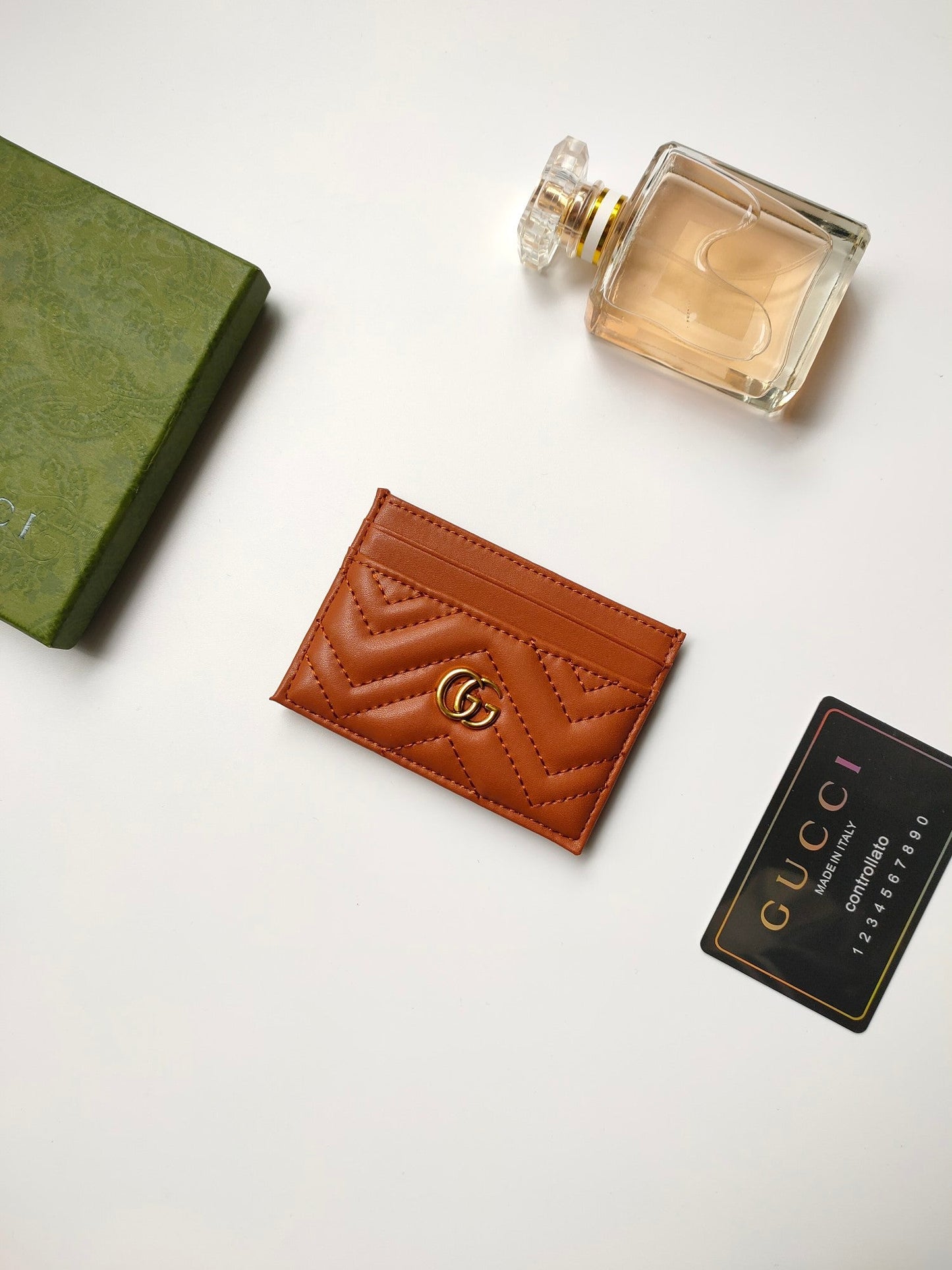 Gucci Leather Double G Fashion Accessory