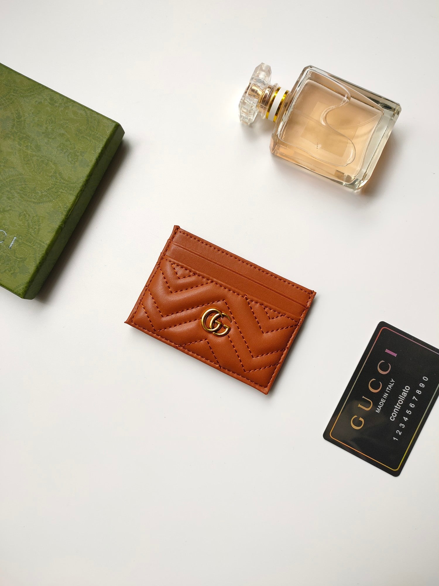 Gucci Leather Double G Fashion Accessory