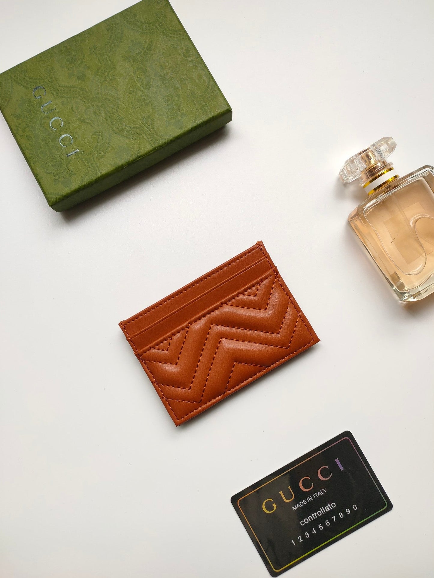 Gucci Leather Double G Fashion Accessory