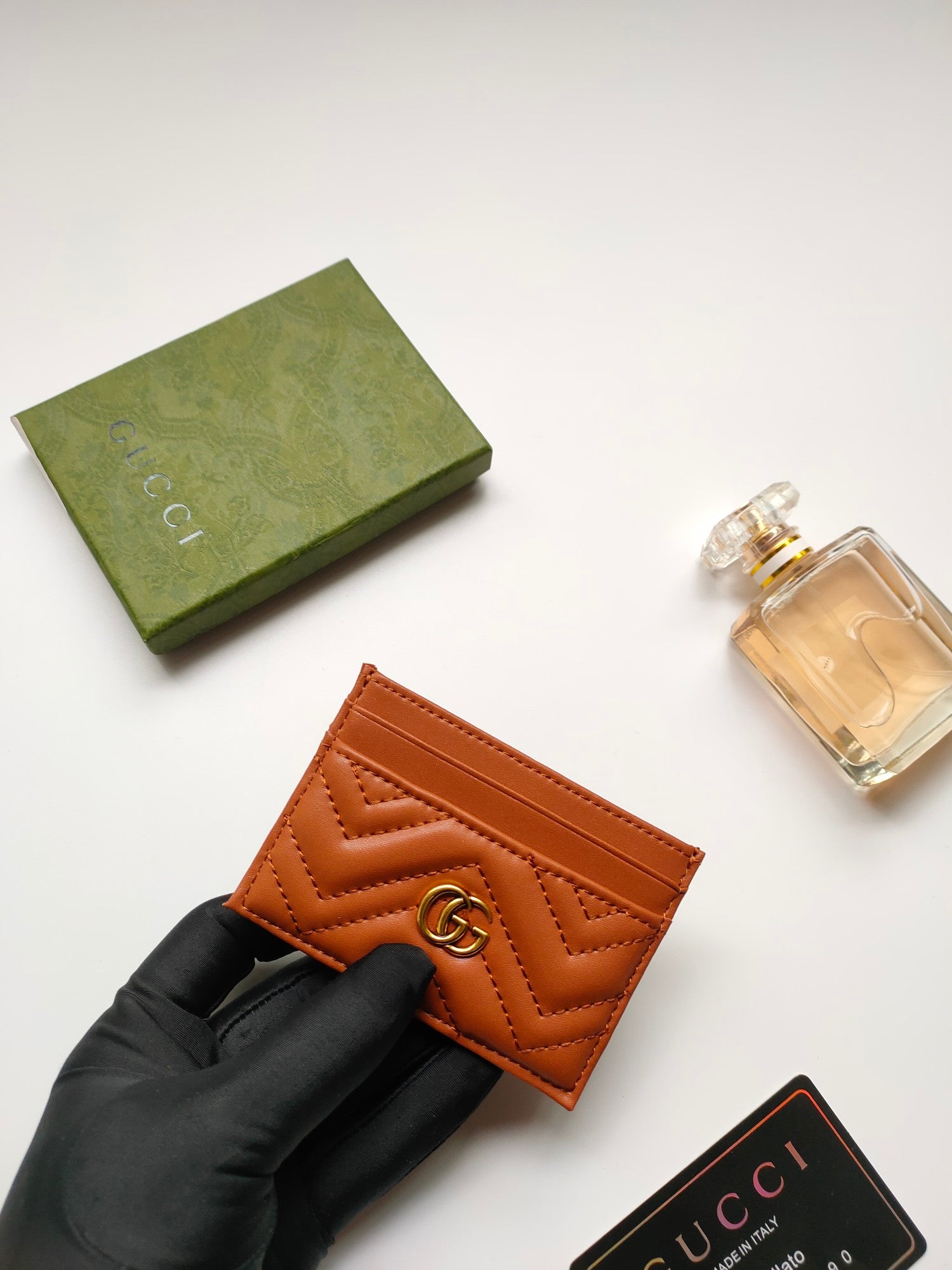 Gucci Leather Double G Fashion Accessory