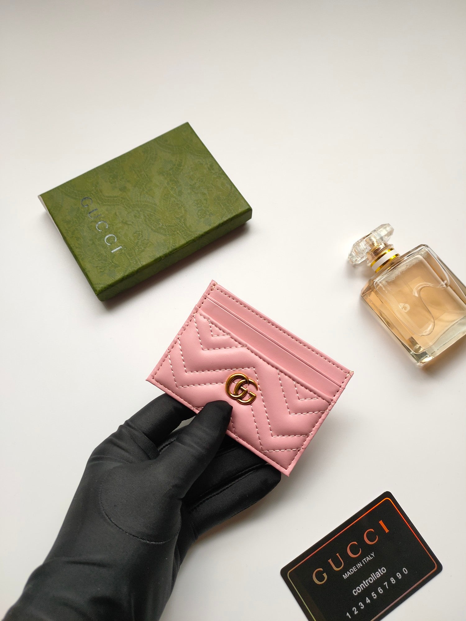 Gucci Leather Double G Fashion Accessory
