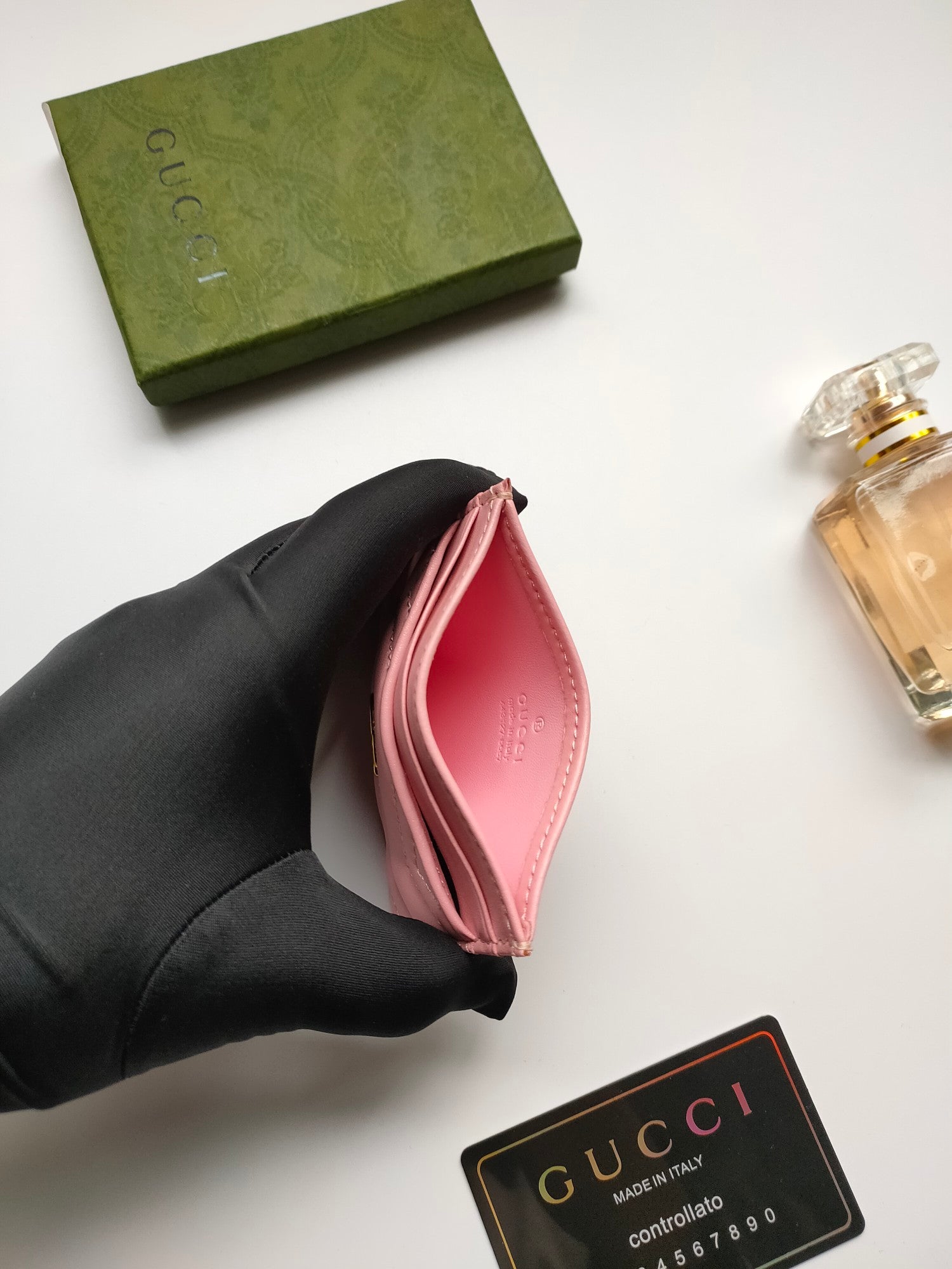 Gucci Leather Double G Fashion Accessory