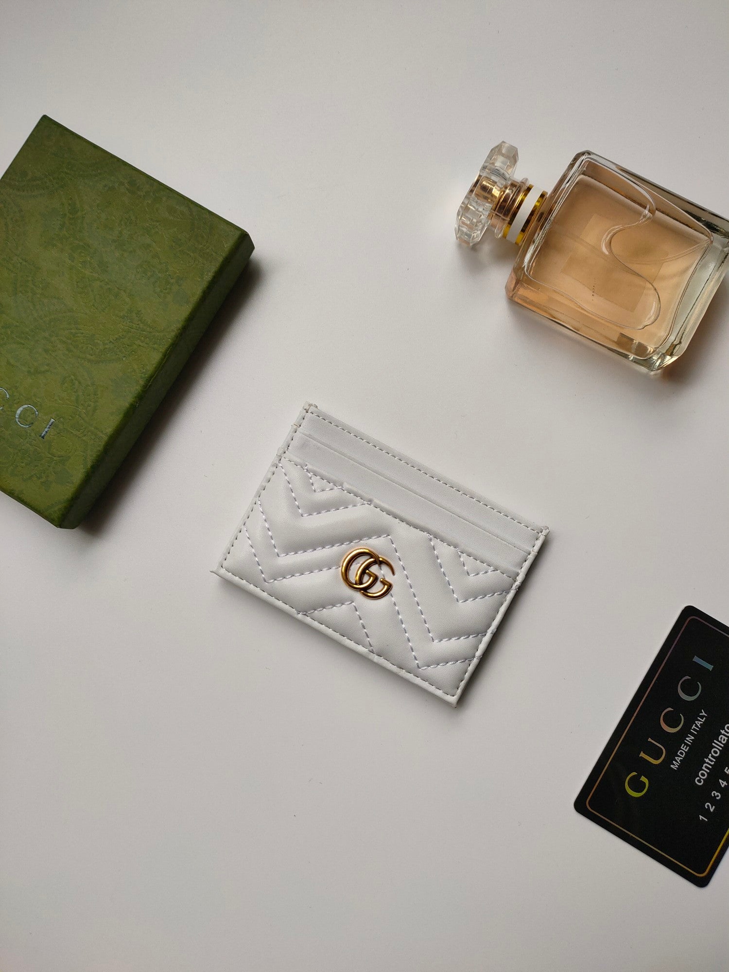 Gucci Leather Double G Fashion Accessory