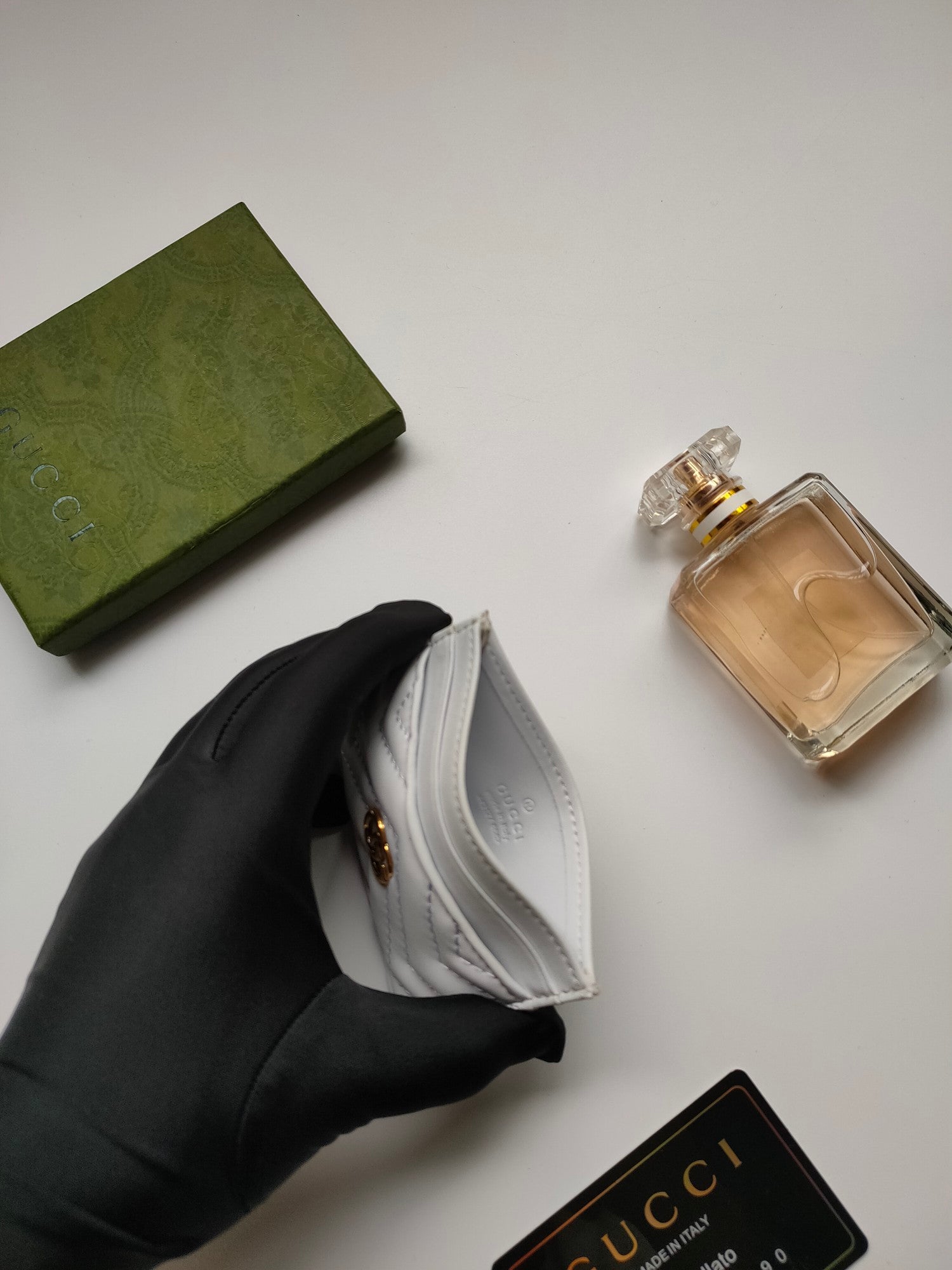 Gucci Leather Double G Fashion Accessory