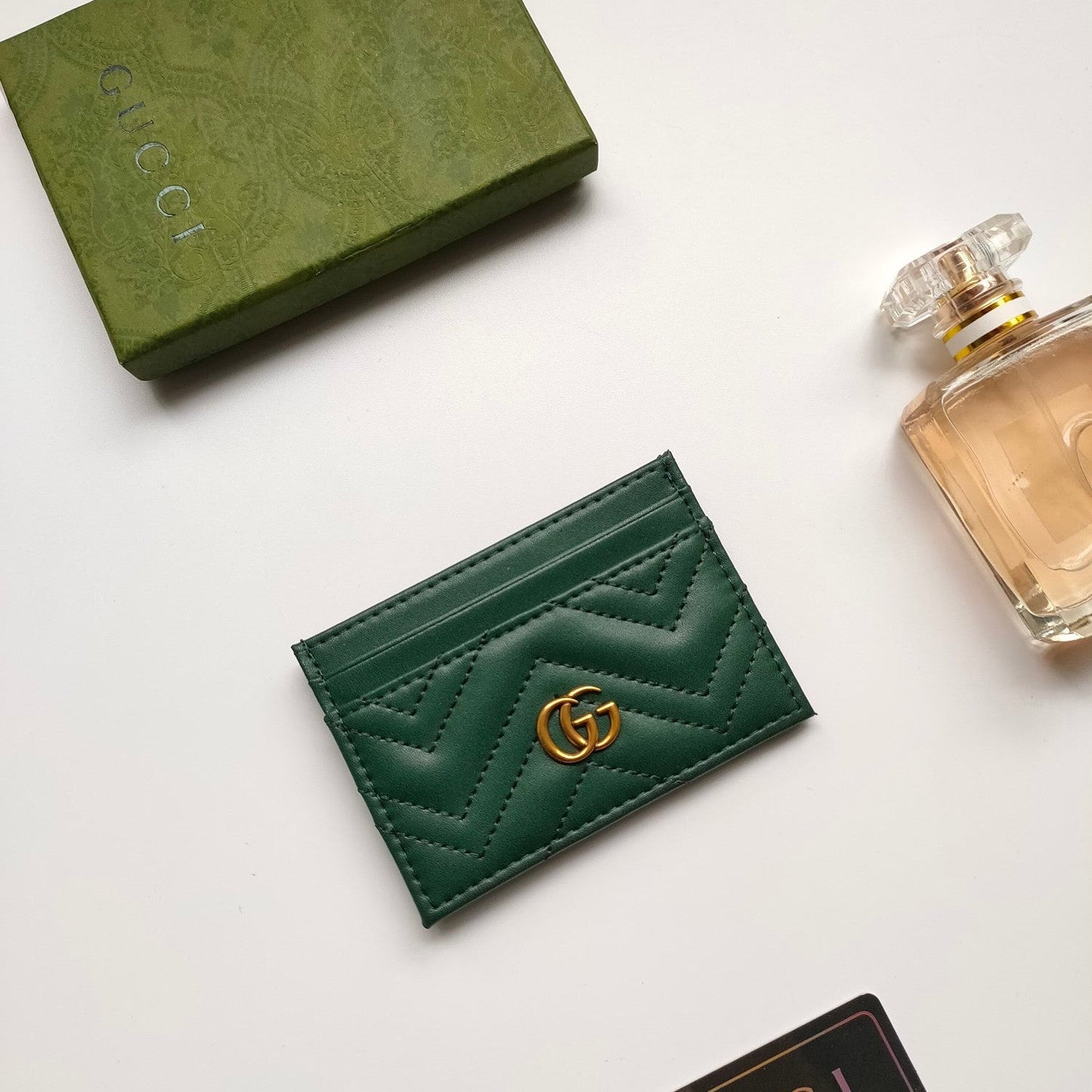 Gucci Leather Double G Fashion Accessory