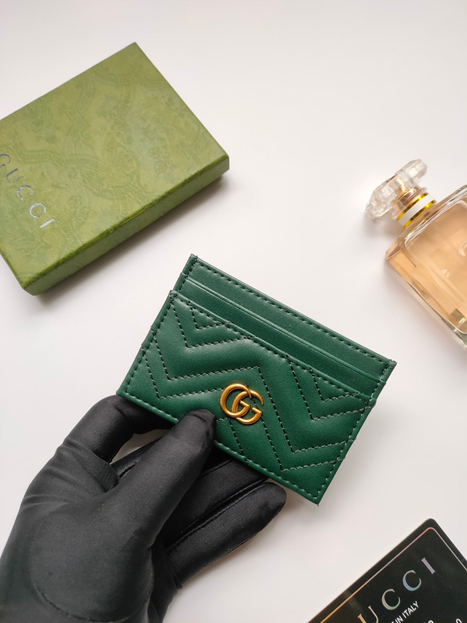 Gucci Leather Double G Fashion Accessory
