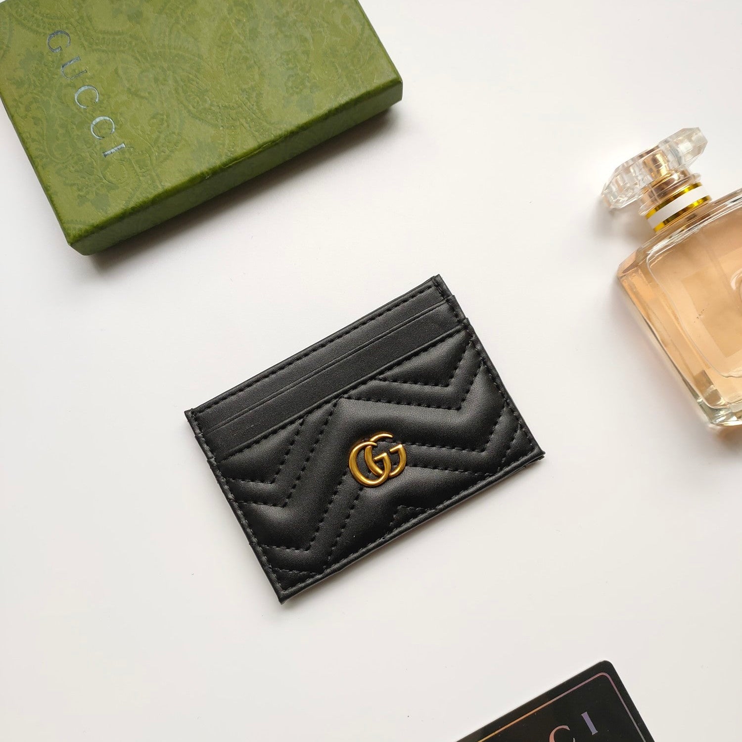 Gucci Leather Double G Fashion Accessory