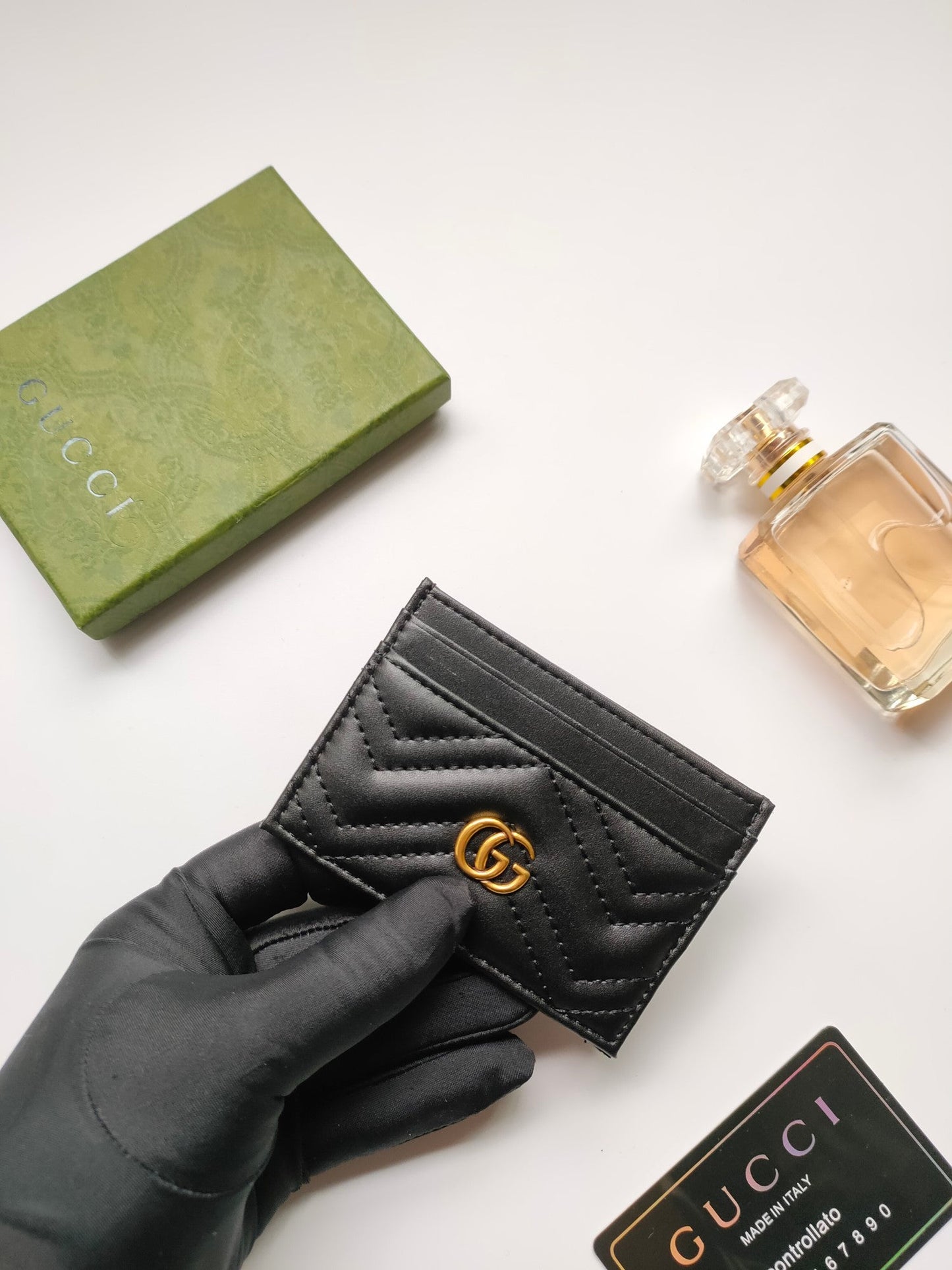 Gucci Leather Double G Fashion Accessory