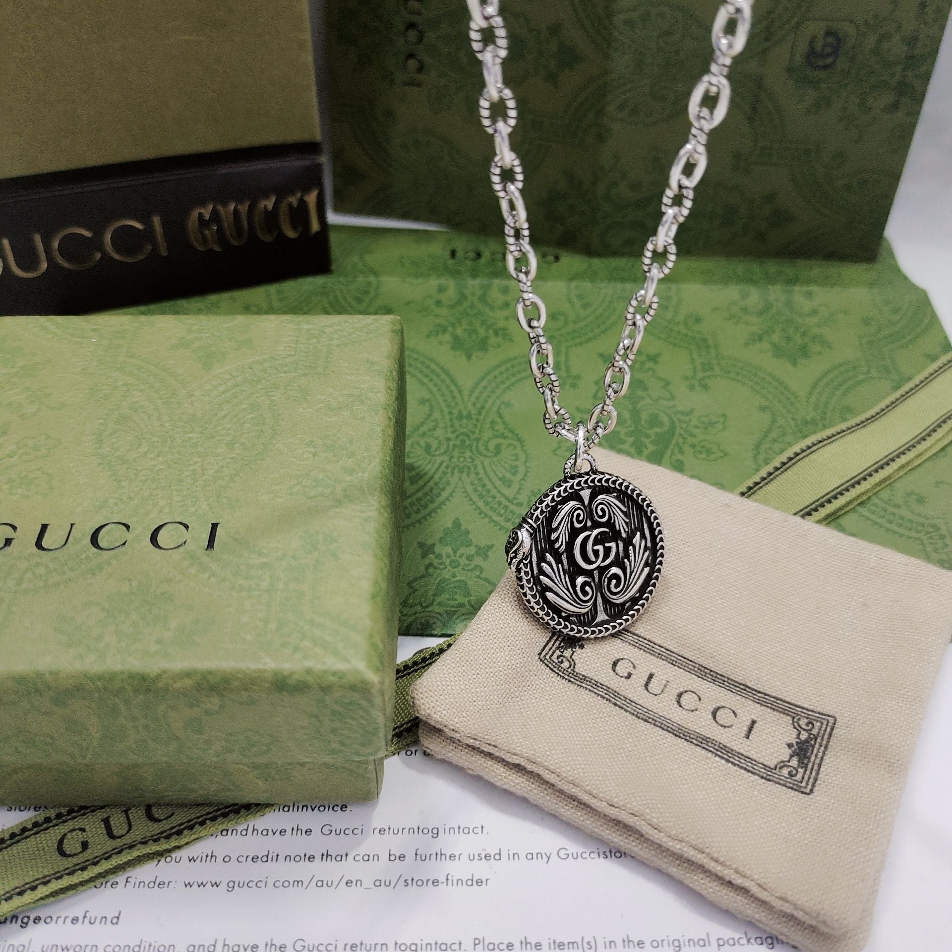 Gucci Double G Necklace