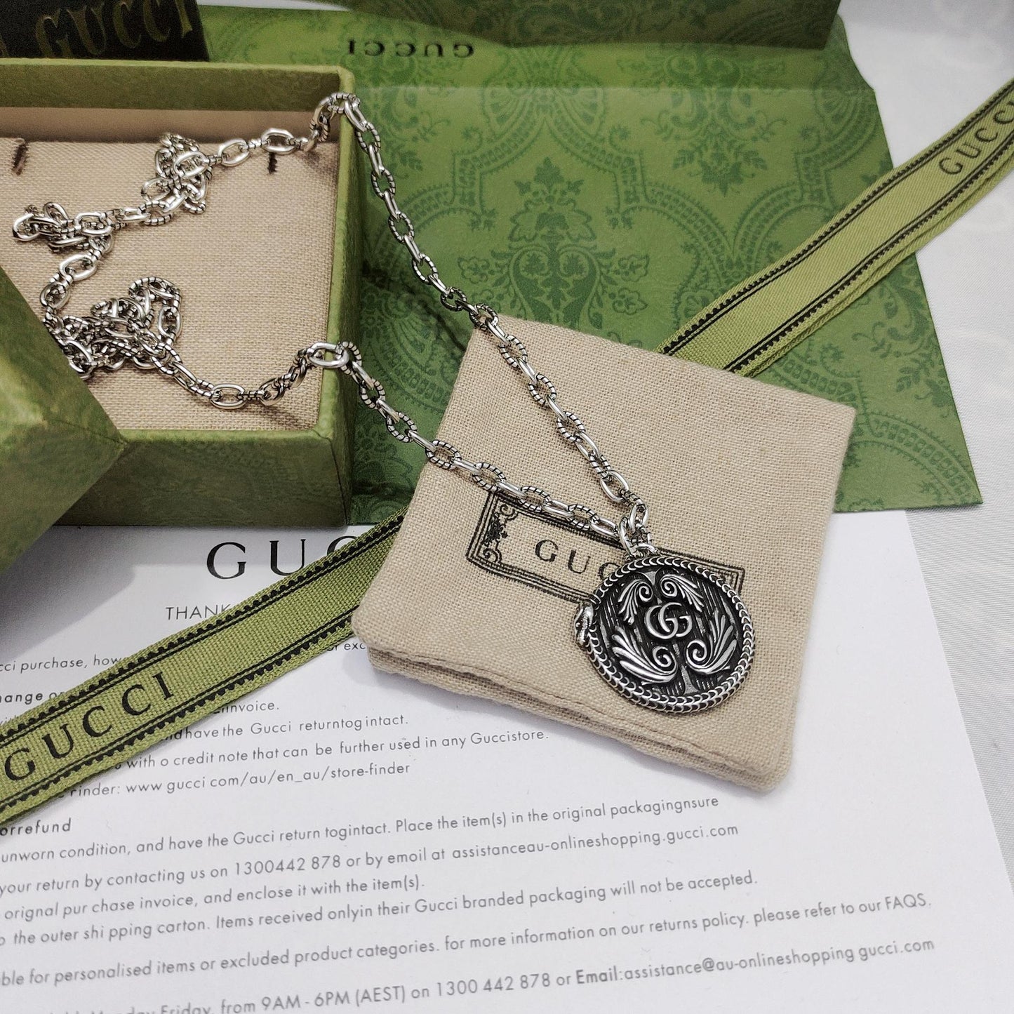 Gucci Double G Necklace