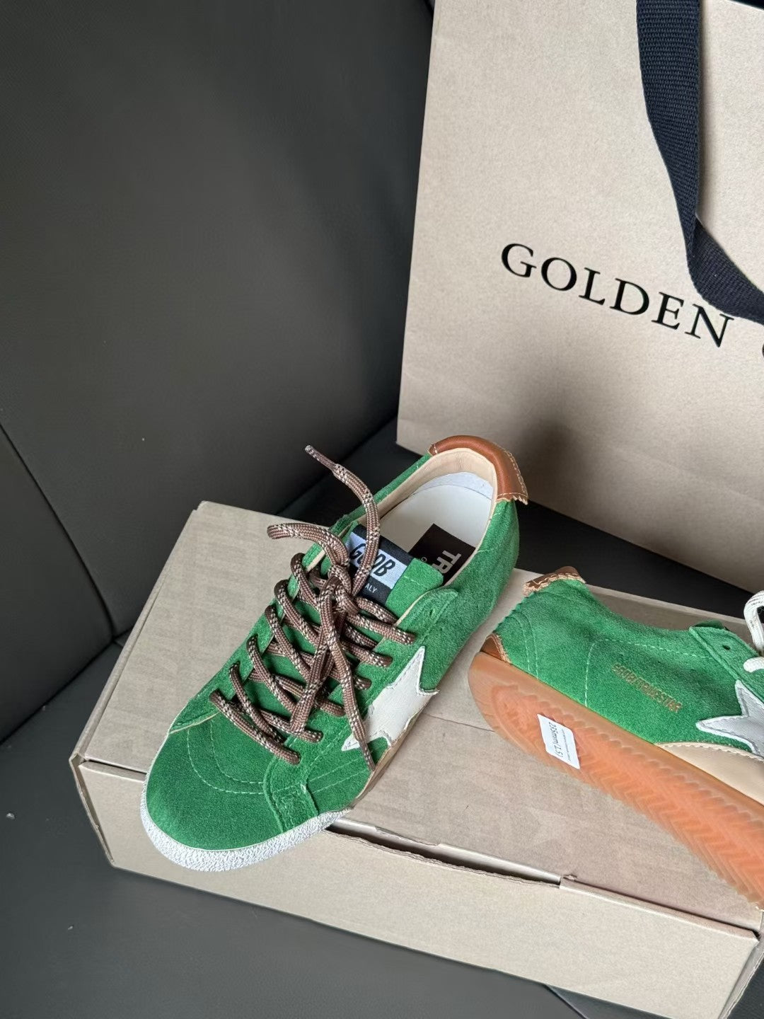 Golden Goose Vintage Distressed Sneakers #058