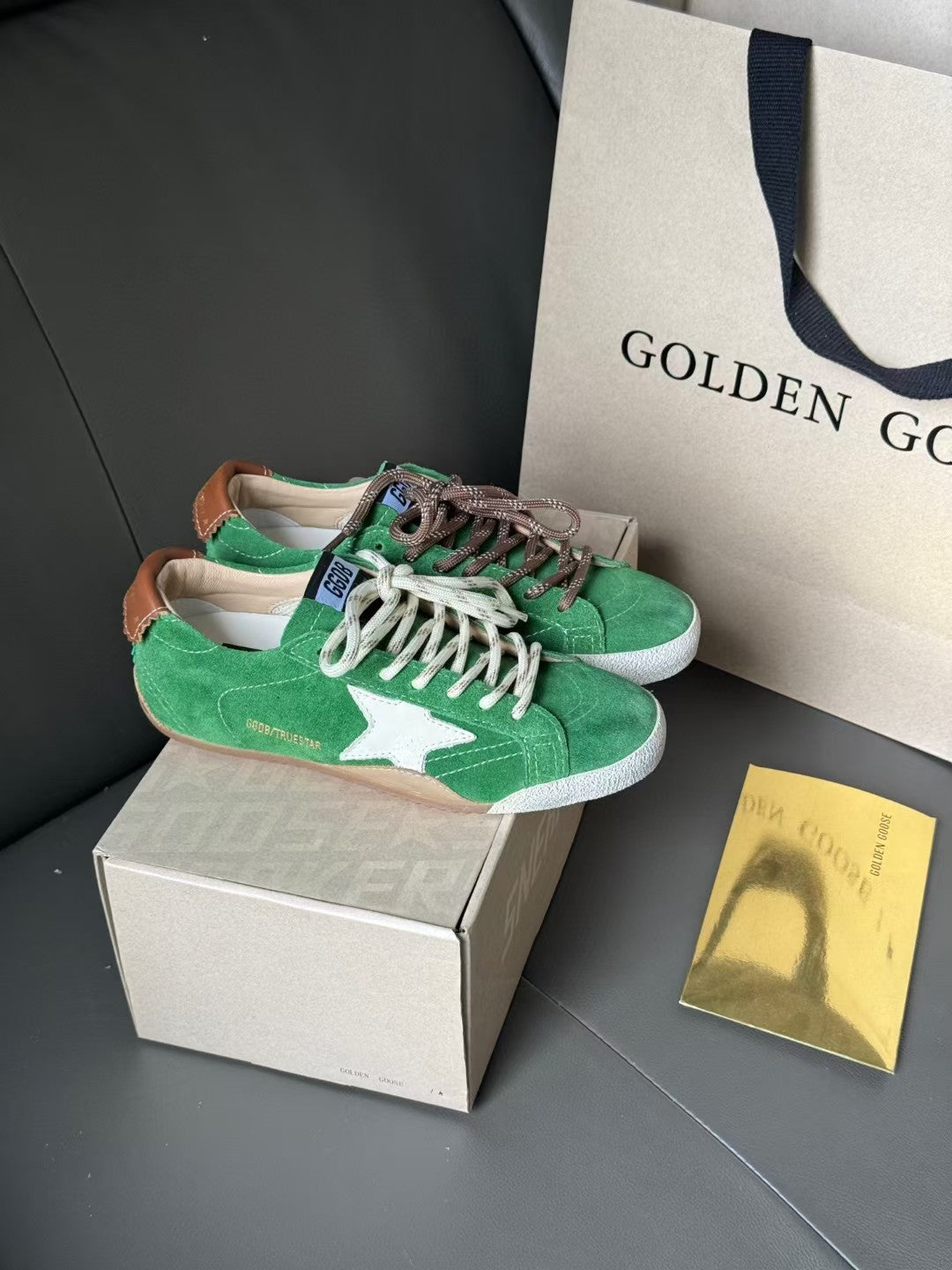 Golden Goose Vintage Distressed Sneakers #058