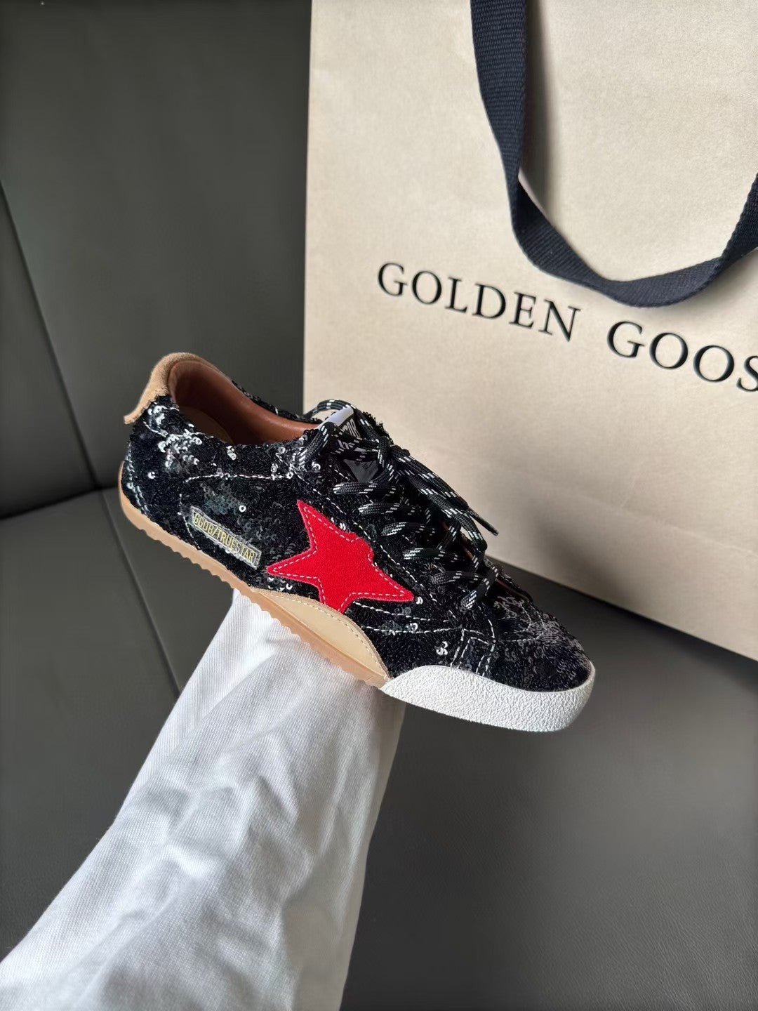 Golden Goose Vintage Distressed Sneakers #069