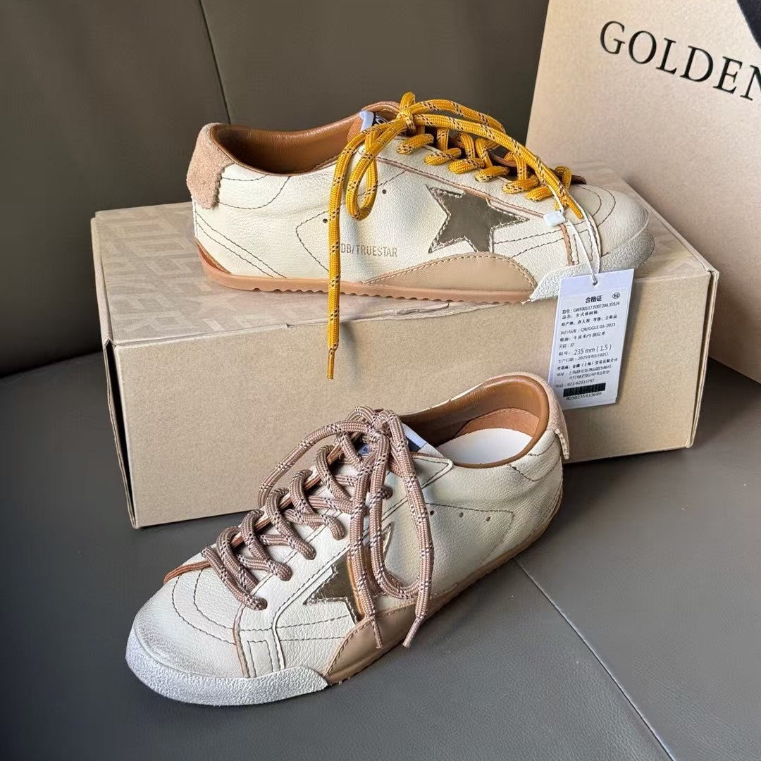 Golden Goose Vintage Distressed Sneakers #171