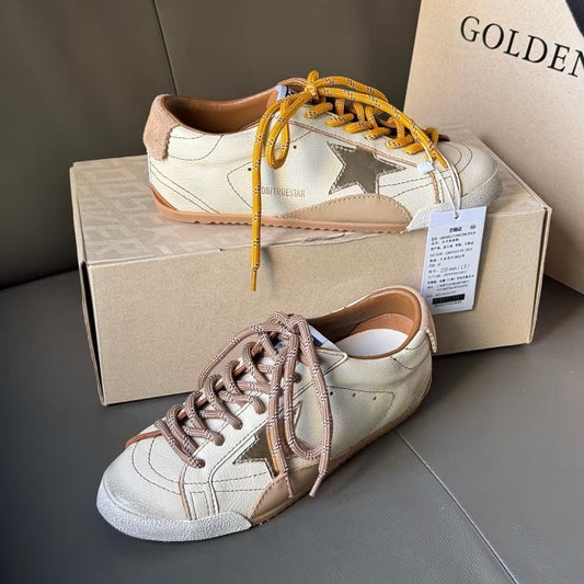 Golden Goose Vintage Distressed Sneakers #171