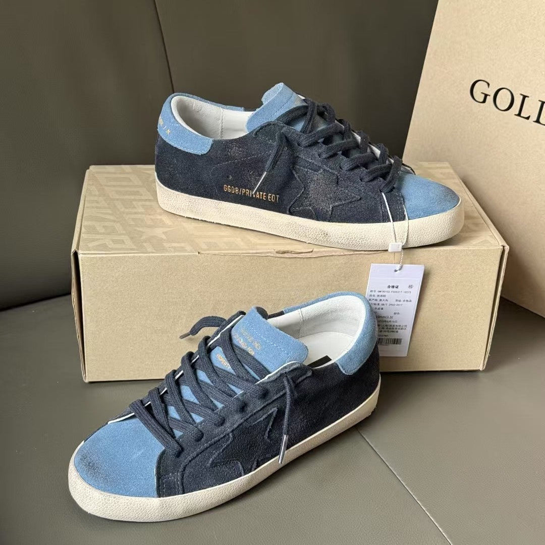 Golden Goose Vintage Distressed Sneakers #273