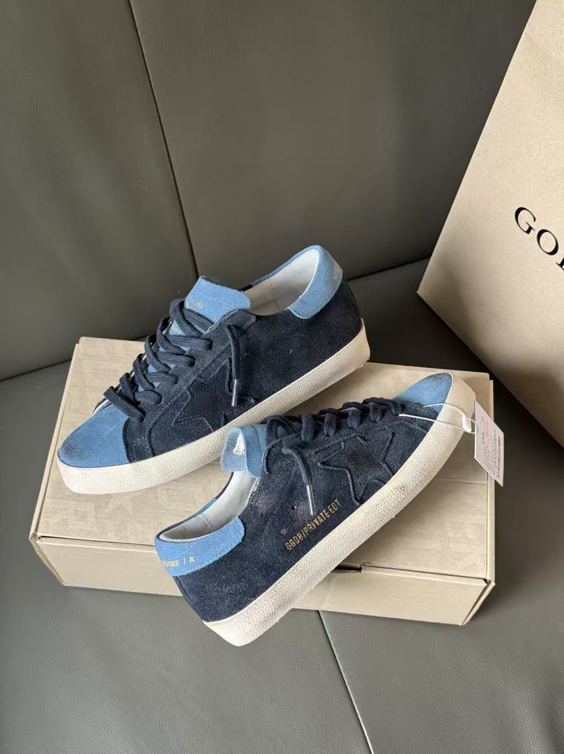 Golden Goose Vintage Distressed Sneakers #273