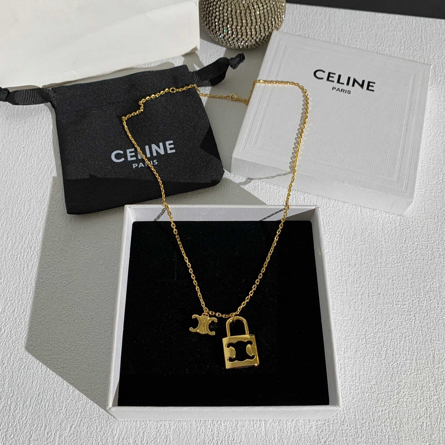 CELINE Brass Fashion Accessory