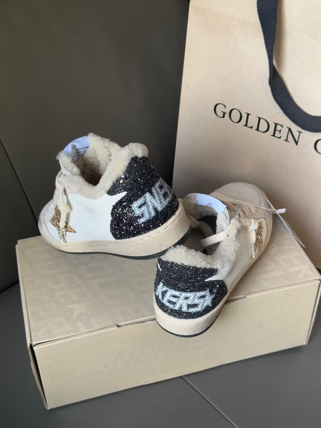 Golden Goose Vintage Distressed Sneakers #006