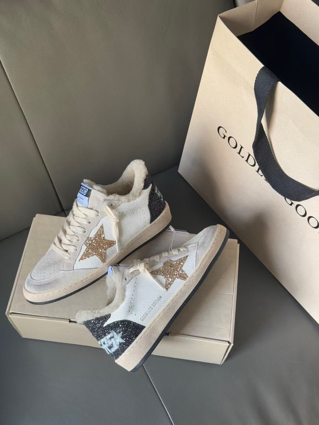 Golden Goose Vintage Distressed Sneakers #006