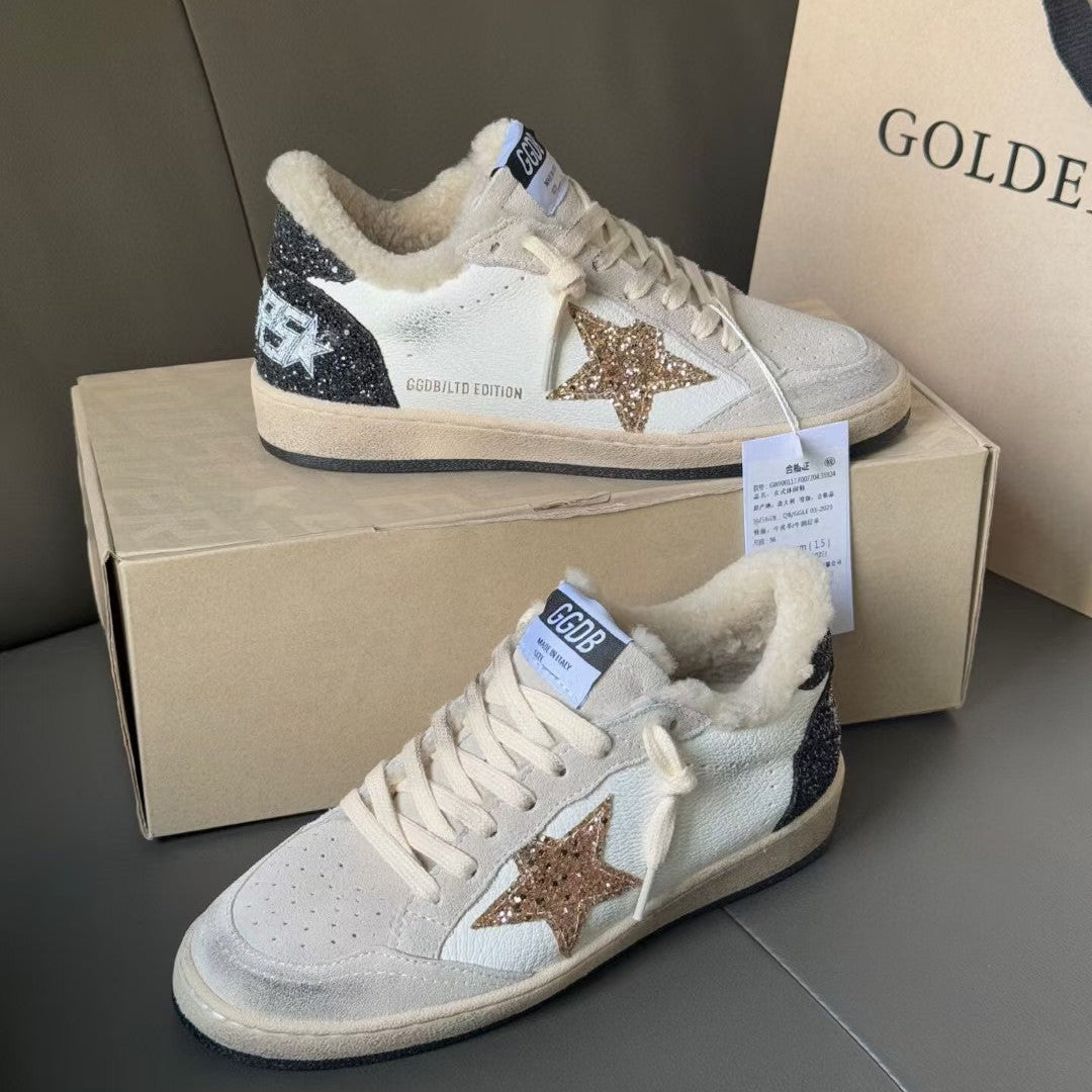 Golden Goose Vintage Distressed Sneakers #006