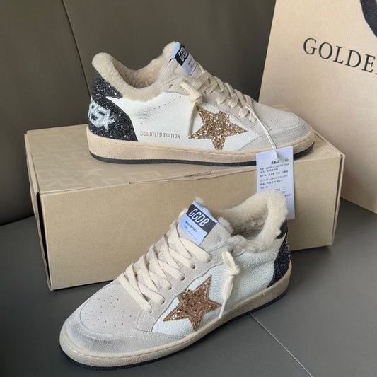 Golden Goose Vintage Distressed Sneakers #250