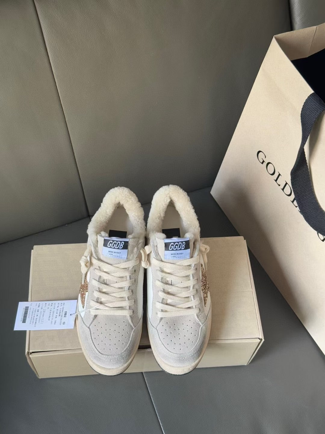 Golden Goose Vintage Distressed Sneakers #250