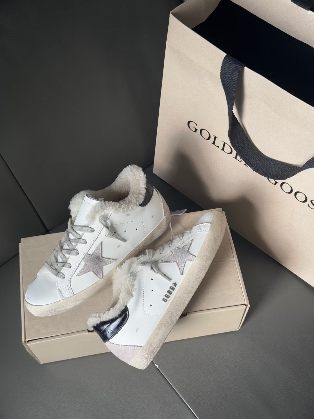 Golden Goose Vintage Distressed Sneakers #005