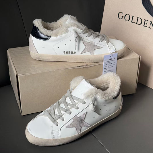 Golden Goose Vintage Distressed Sneakers #005