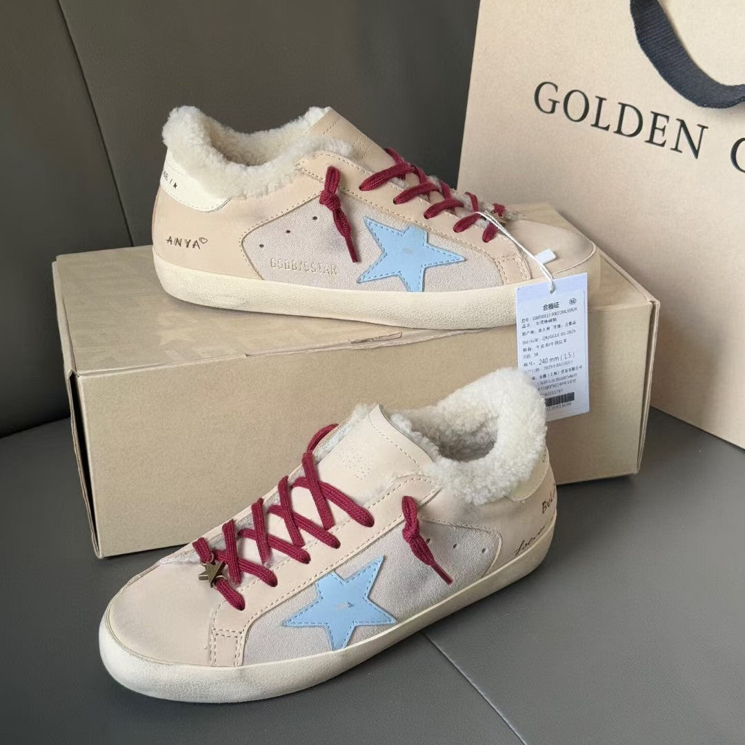 Golden Goose Vintage Distressed Sneakers #009