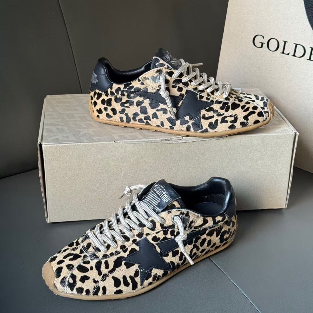Golden Goose Vintage Distressed Sneakers #234