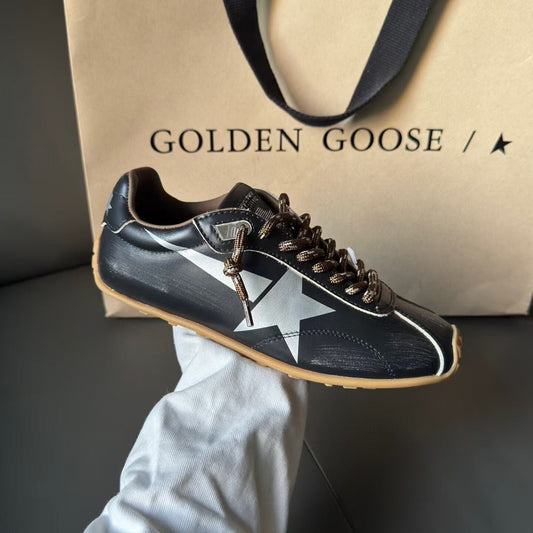 Golden Goose Vintage Distressed Sneakers #068