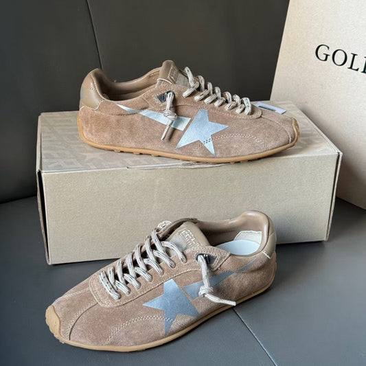 Golden Goose Vintage Distressed Sneakers #067