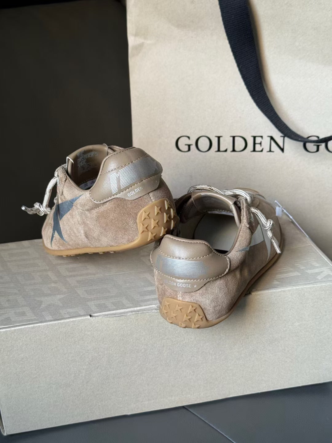 Golden Goose Vintage Distressed Sneakers #067